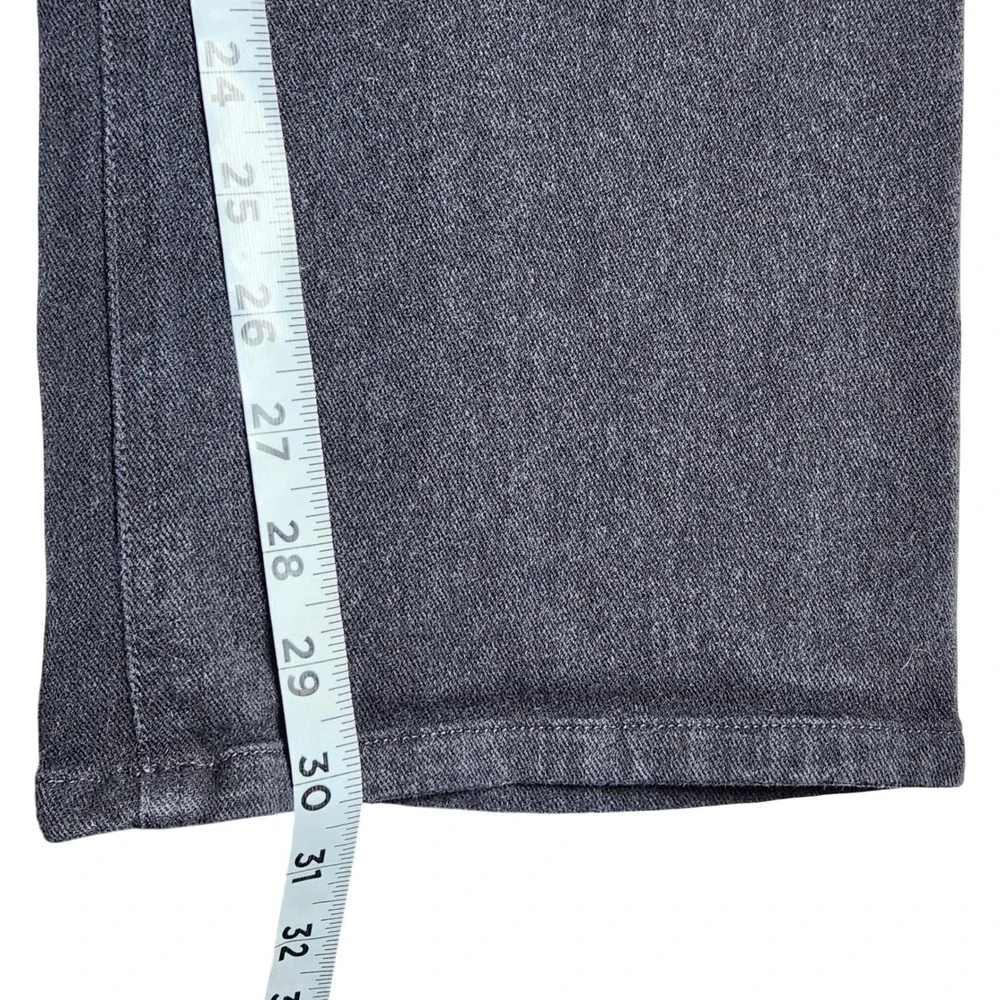 VTG Lauren Jeans Co. (LJC)‎ Dark Gray Washed Black Classic Straight Leg Jeans 12
